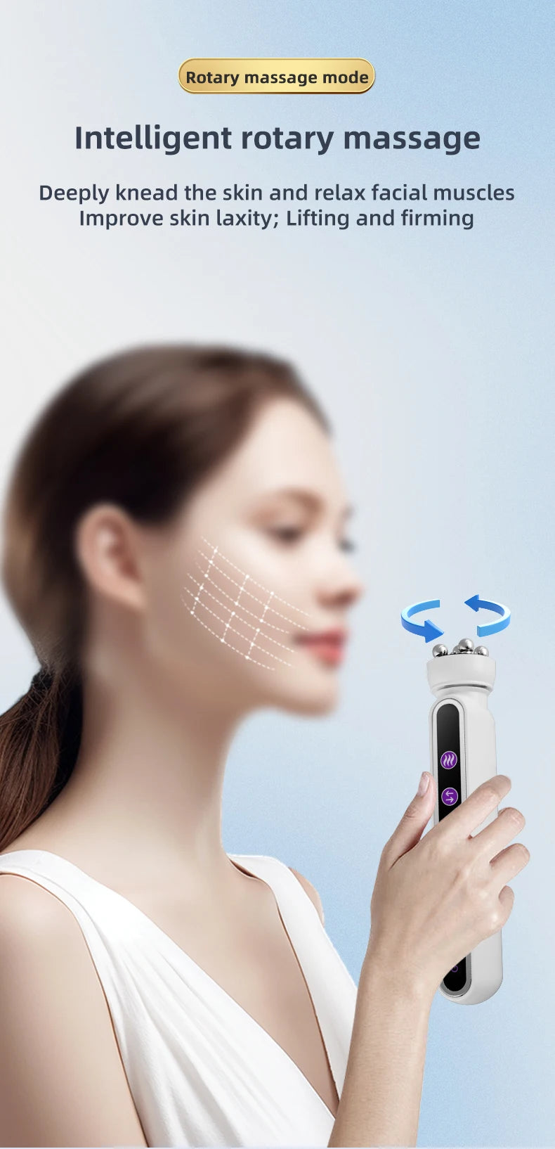 DYOX 6-in-1 RF Facial Massager