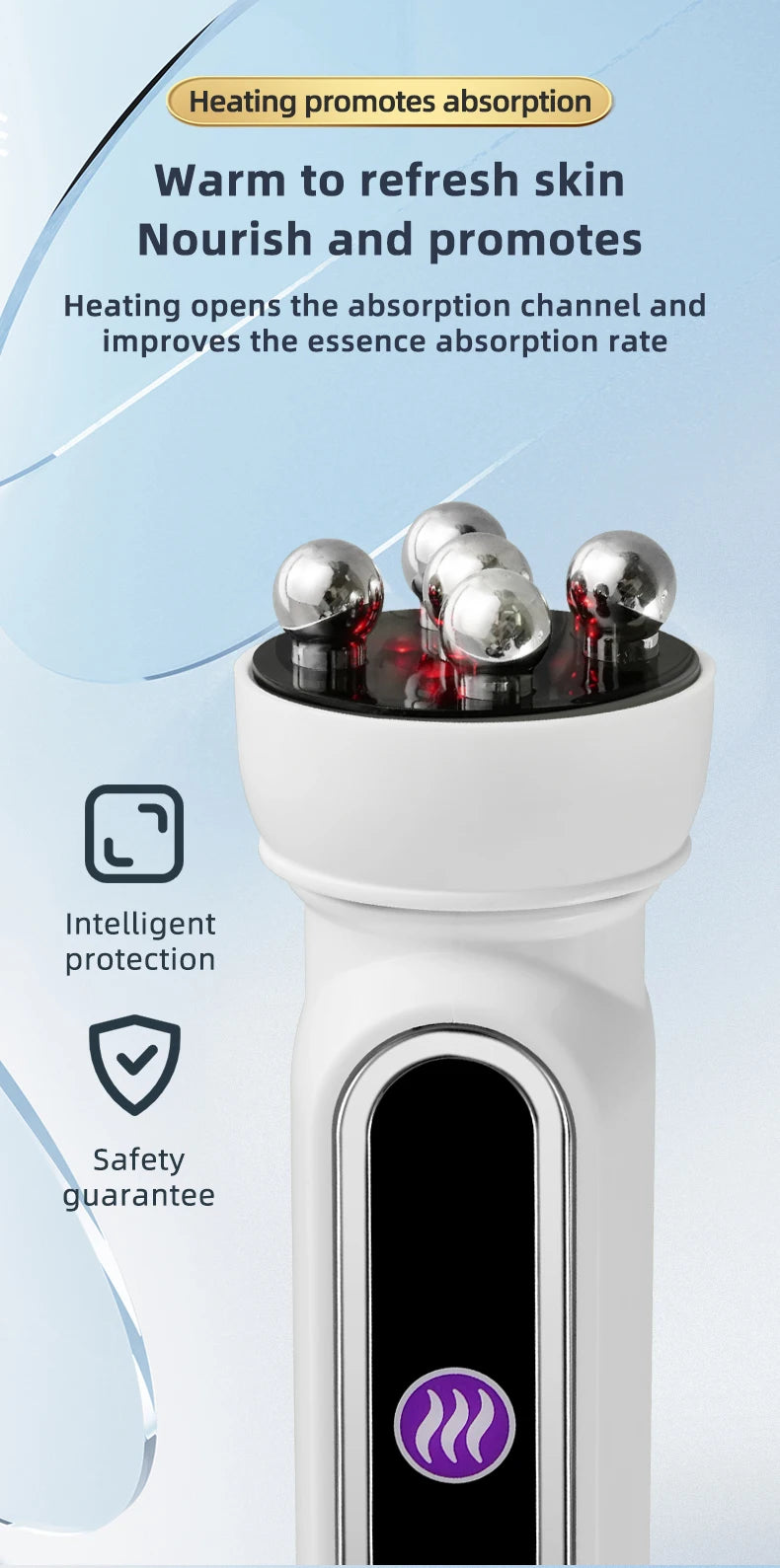DYOX 6-in-1 RF Facial Massager